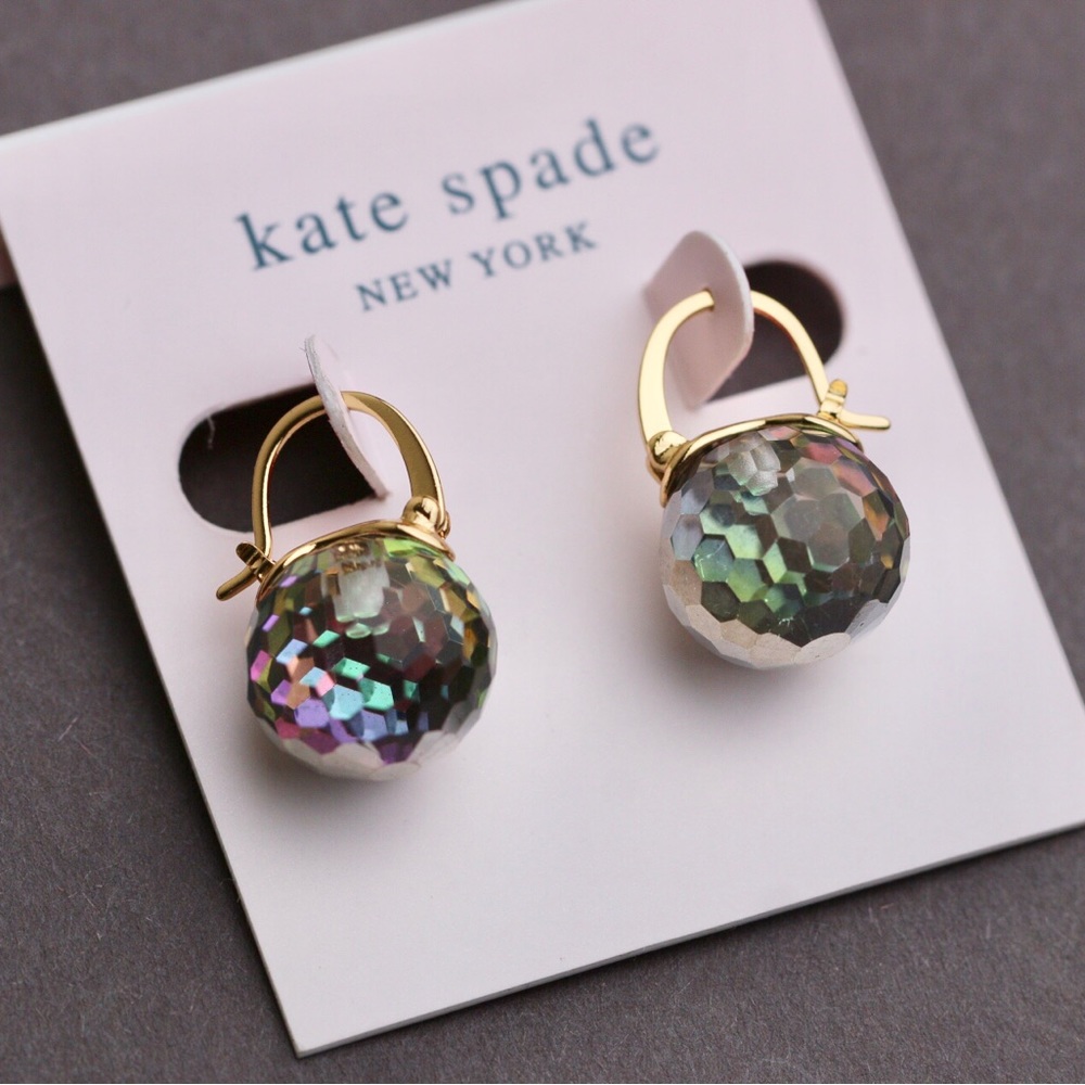Kate Spade Disco Ball Drop Earrings